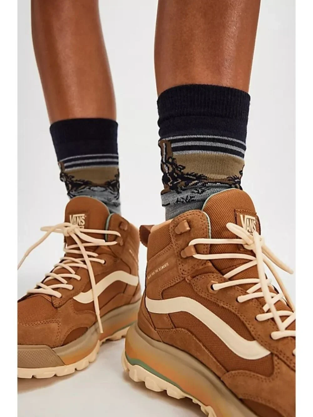 NWT VANS ULTRARANGE EXO HI MTE Pumpkin Spice Womens 8 Outdoor Waterproof - Picture 1 of 5
